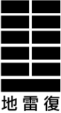 第24卦：地雷复 坤上震下