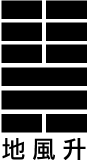 第46卦：升 地风升 坤上巽下